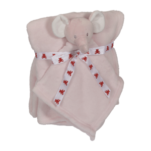 Elefant Kuscheldecke Set rosa (41396)