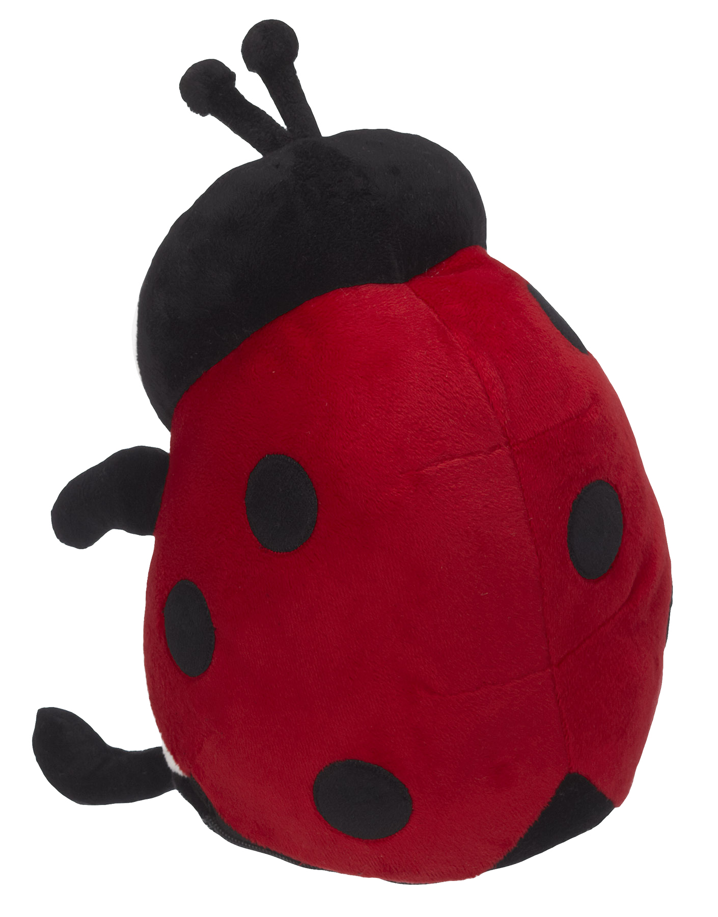 Kuschel-Glückskäfer aus Plüsch in rot (71096) – Bild 2