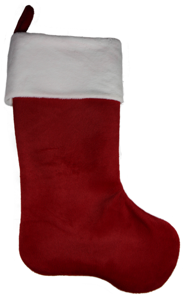 Rote große Weihnachtssocke (13339)