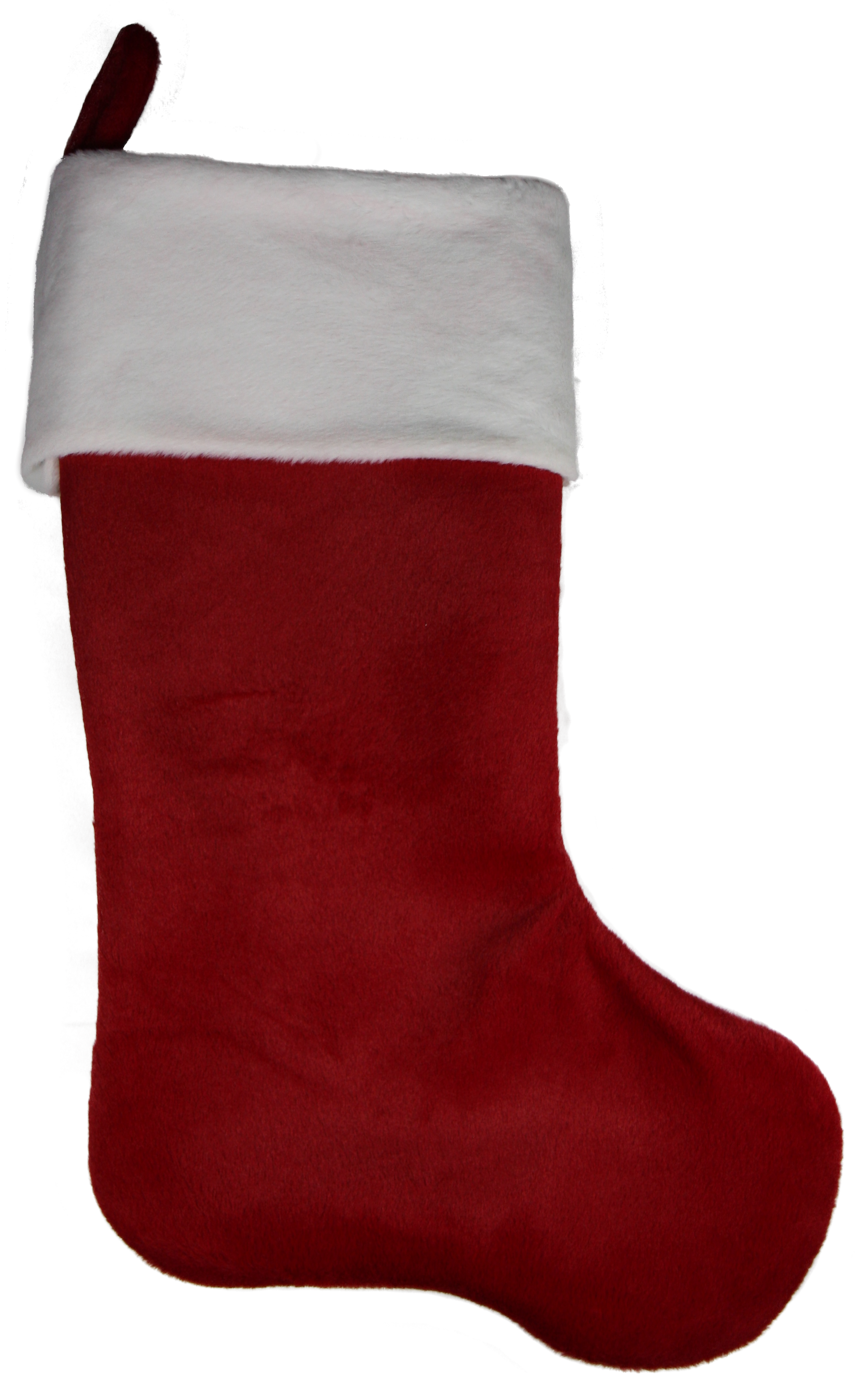 Rote große Weihnachtssocke (13339)