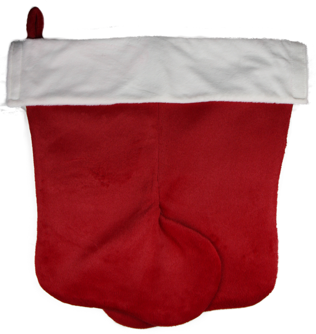 Rote große Weihnachtssocke (13339) – Bild 2